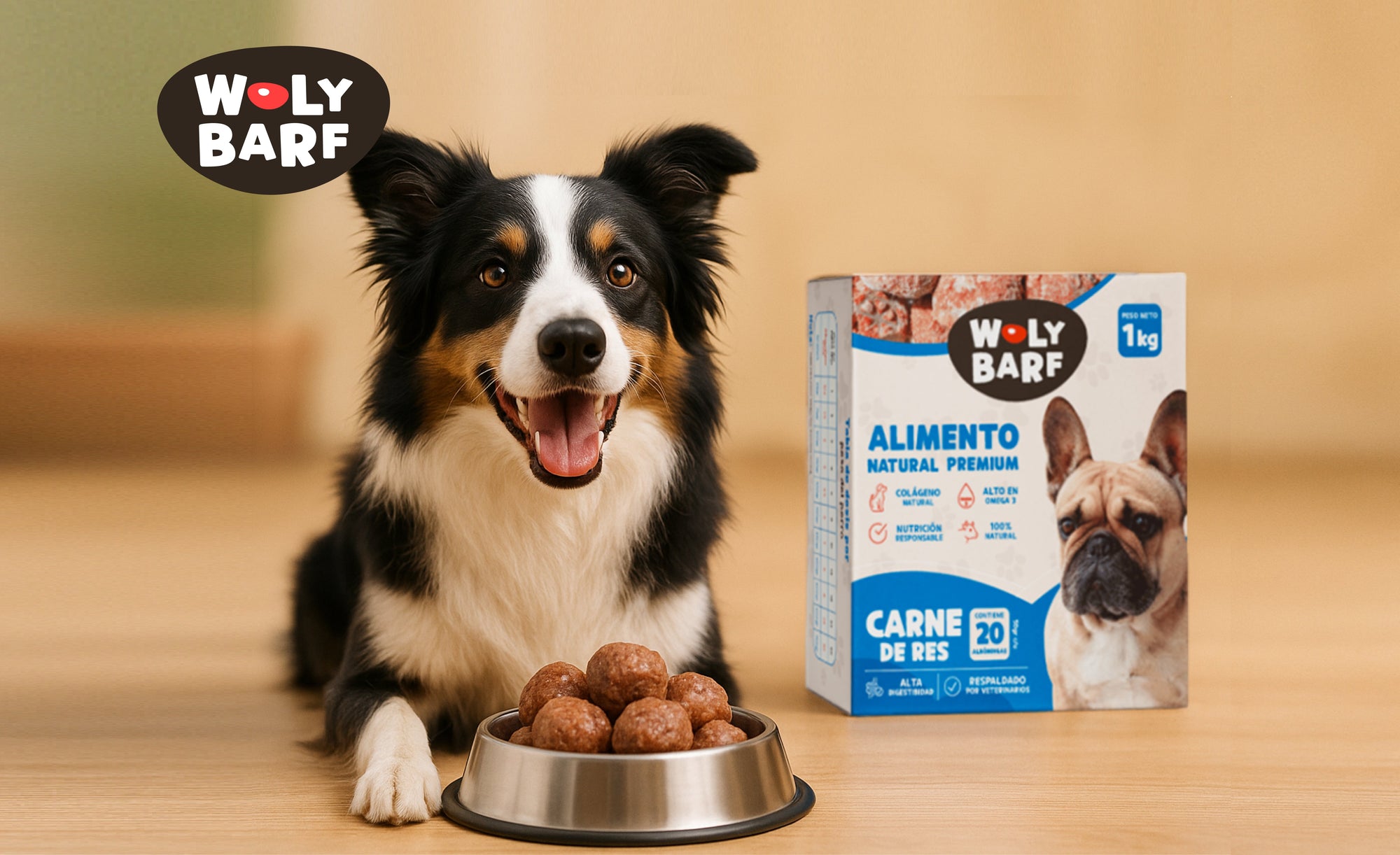 Por qué elegir comida natural de res para perros