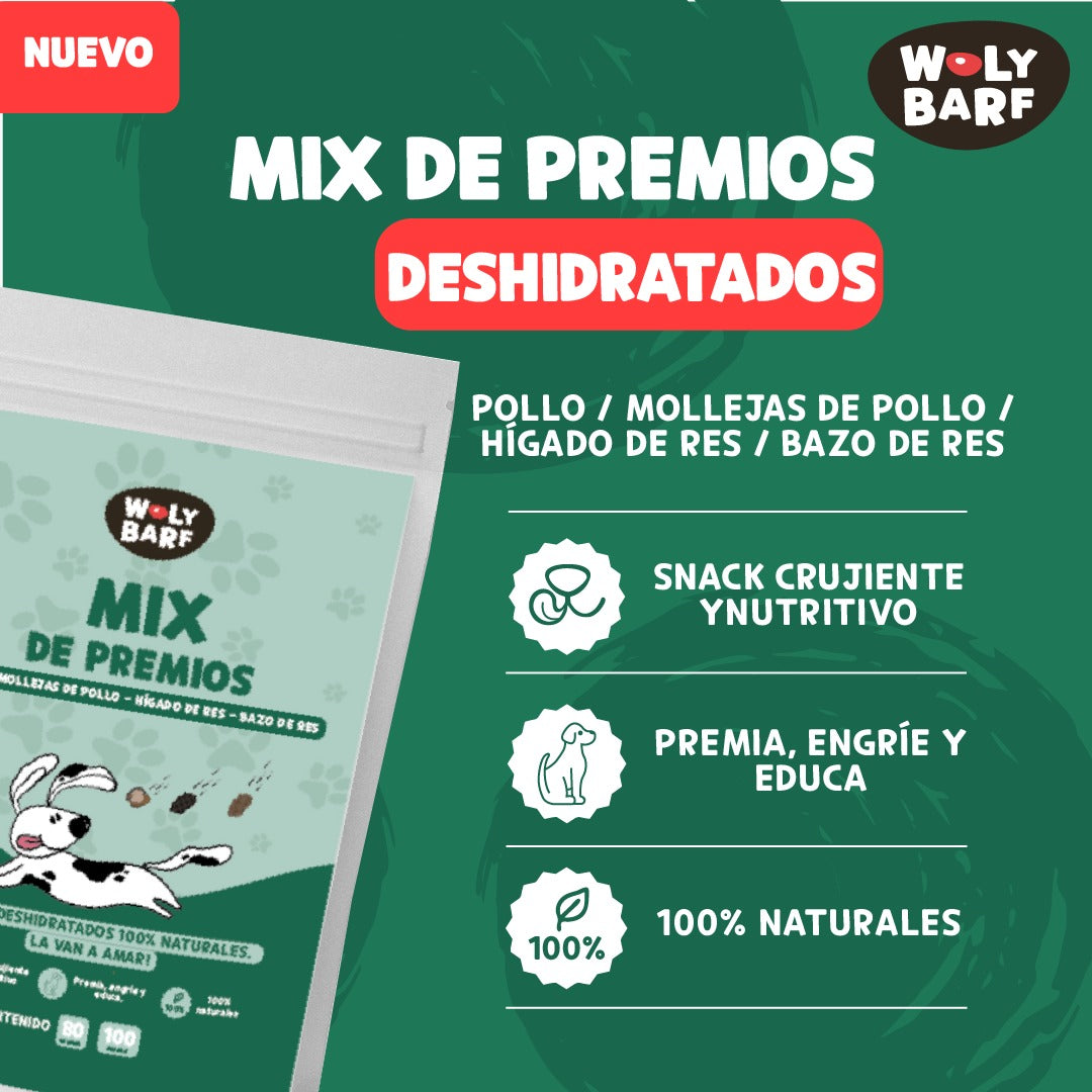 SNACK Woly Mix de premios