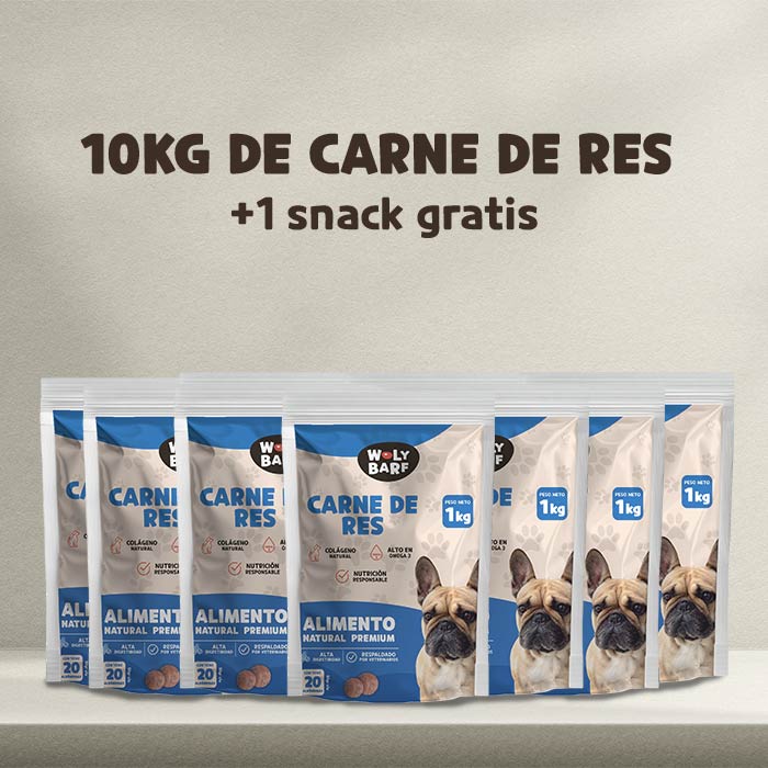 Pack Promo Res 10 KG + 1 bolsa de Bites Gratis