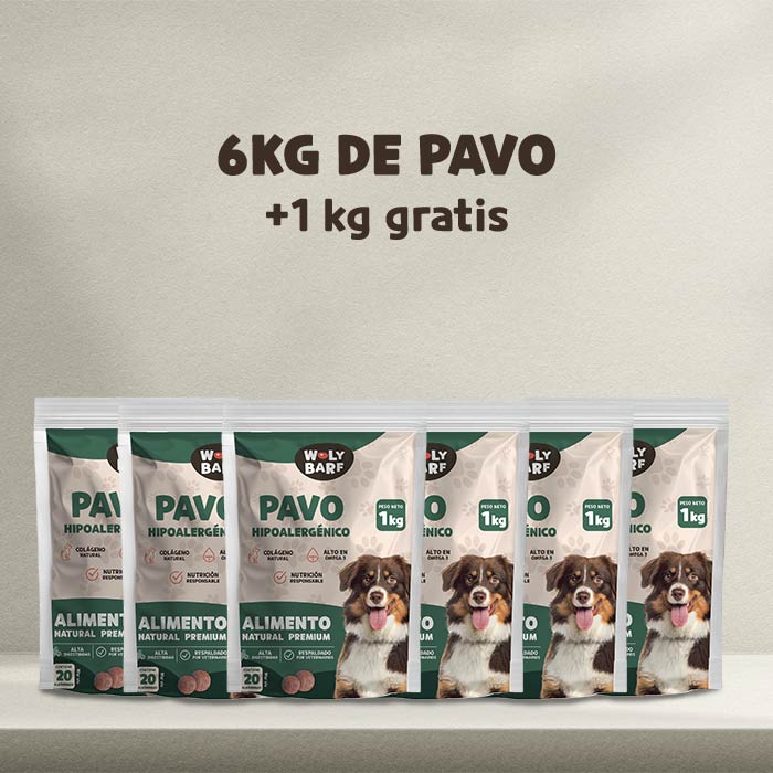 Pack Promo Pavo Hipoalergénico 7 KG