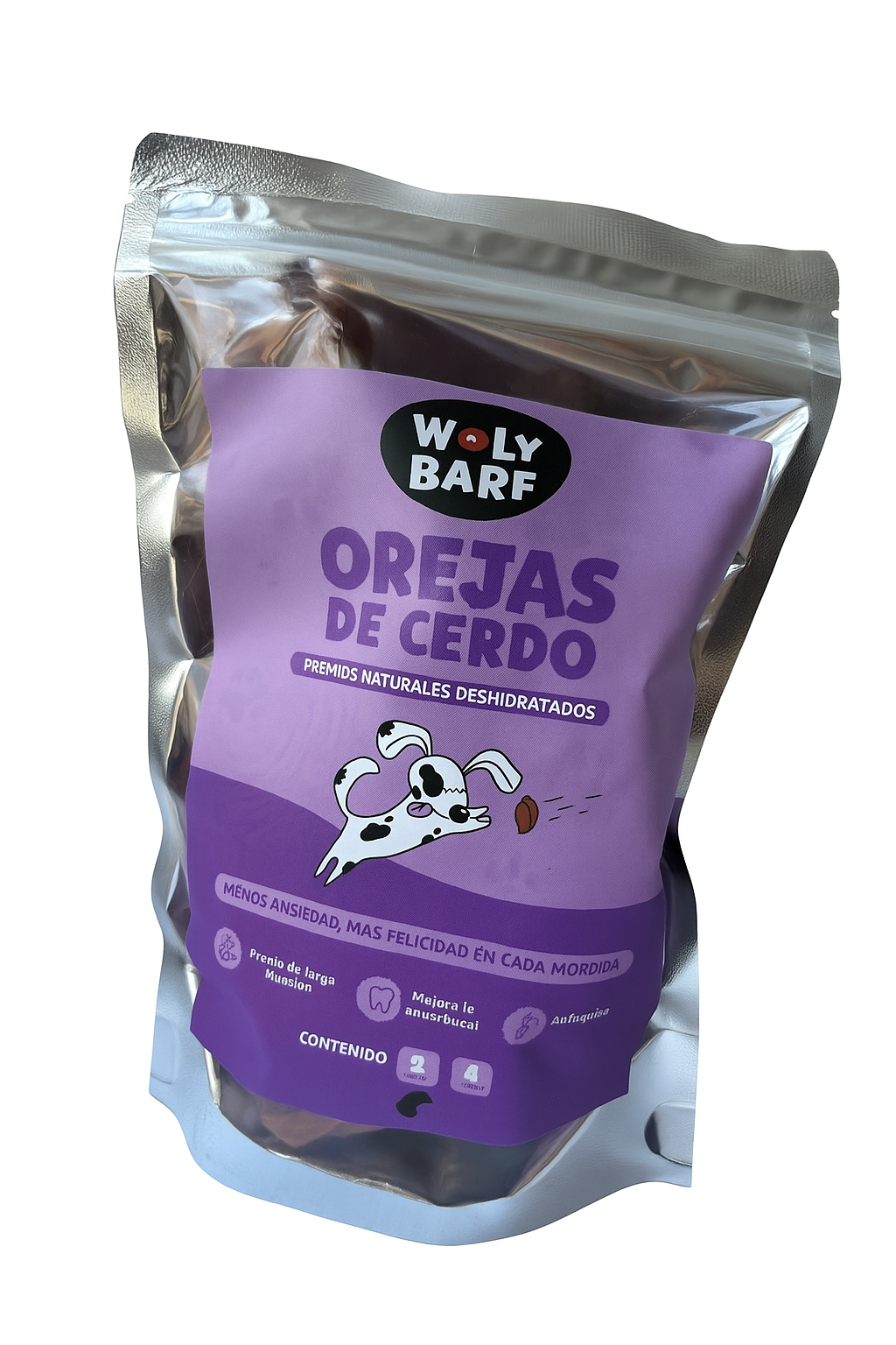 SNACK de Orejas de Cerdo deshidratadas