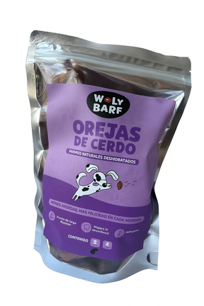 SNACK de Orejas de Cerdo deshidratadas