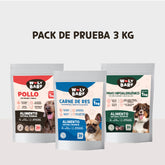 Pack  de Prueba de 3 KG (Res-Pollo-Pavo)