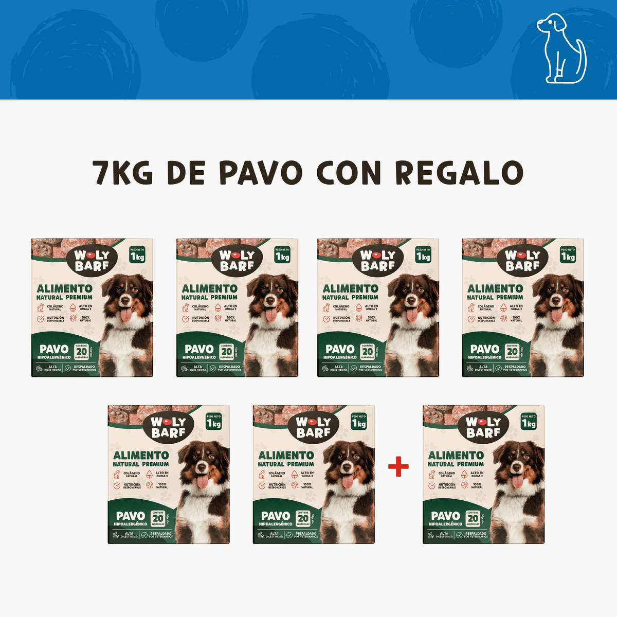 Pack Promo Pavo Hipoalergénico 7 KG