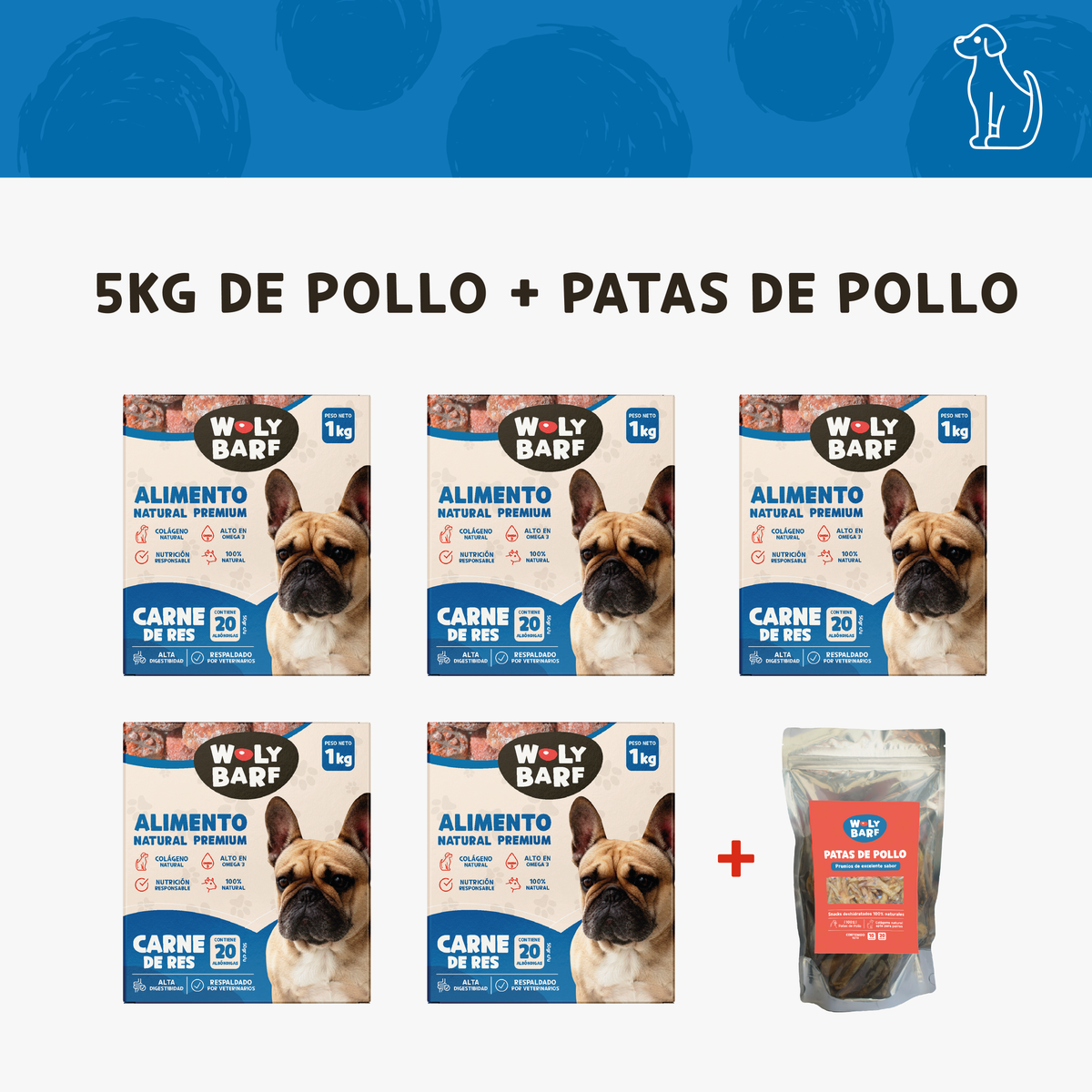 Pack de Res 5kg